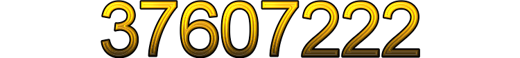 Number 37607222