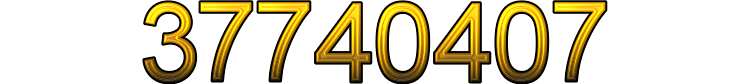 Number 37740407