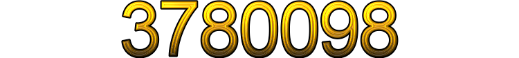 Number 3780098