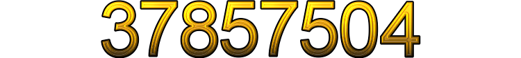 Number 37857504