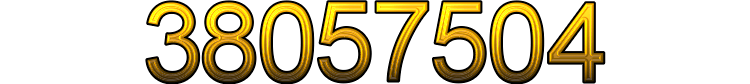 Number 38057504