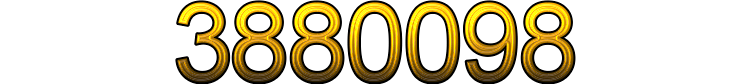 Number 3880098 Number 3880098
