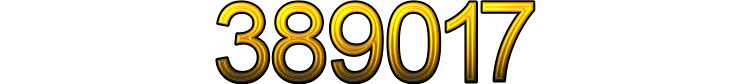 Number 389017
