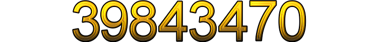 Number 39843470