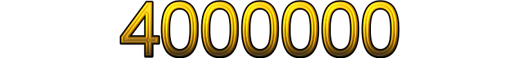 Number 4000000