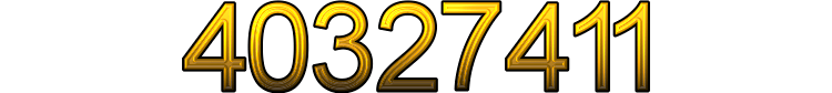 Number 40327411 Number 40327411