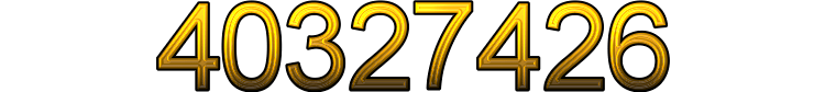Number 40327426