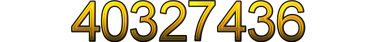 Number 40327436