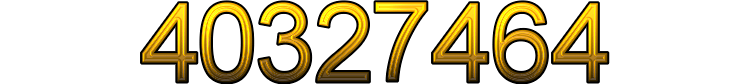 Number 40327464