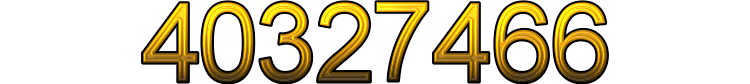 Number 40327466 Number 40327466