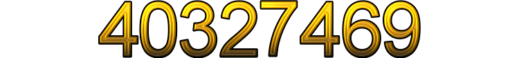 Number 40327469