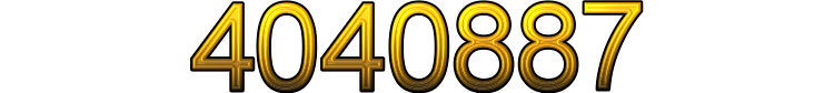 Number 4040887