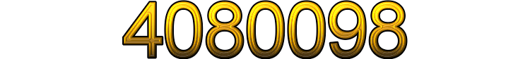 Number 4080098