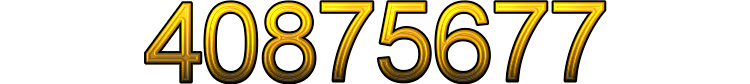 Number 40875677