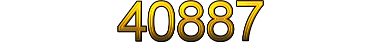 Number 40887
