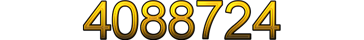 Number 4088724