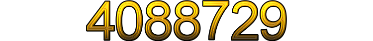 Number 4088729
