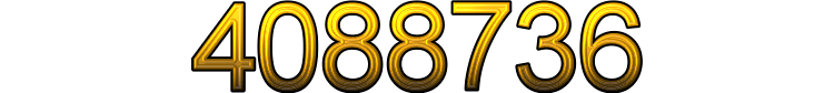 Number 4088736
