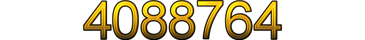 Number 4088764