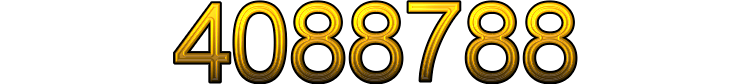 Number 4088788 Number 4088788