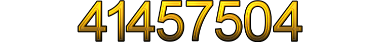 Number 41457504 Number 41457504