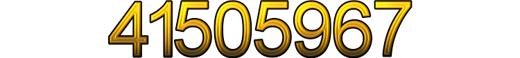 Number 41505967