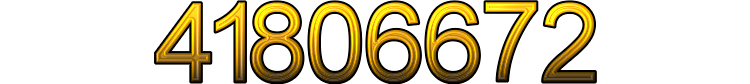 Number 41806672