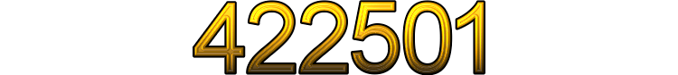 Number 422501