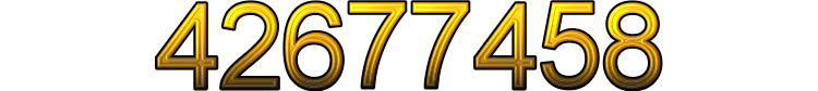 Number 42677458 Number 42677458