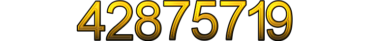 Number 42875719