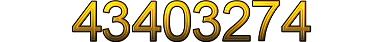 Number 43403274 Number 43403274