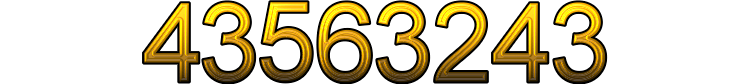 Number 43563243