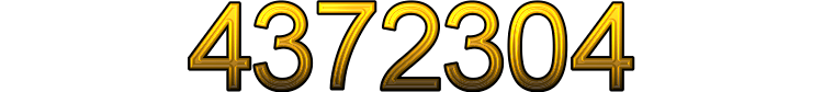 Number 4372304