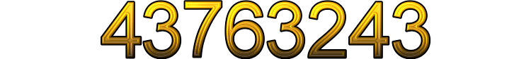 Number 43763243