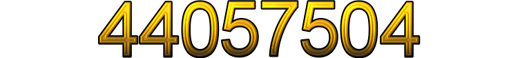 Number 44057504