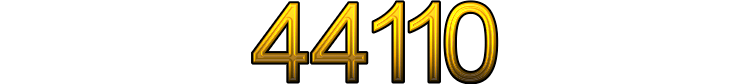 Number 44110