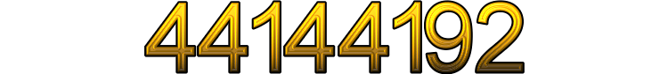 Number 44144192