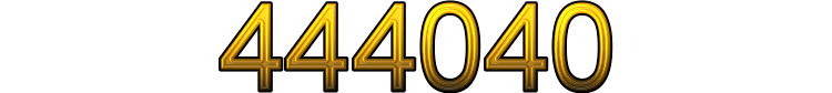 Number 444040