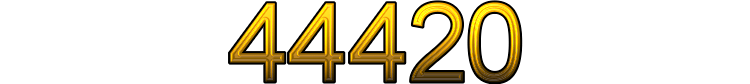 Number 44420