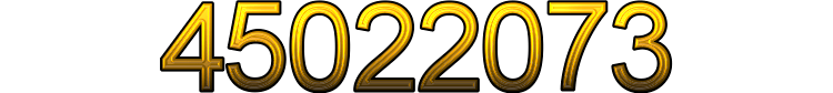 Number 45022073