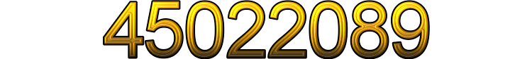 Number 45022089