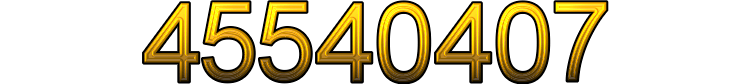 Number 45540407