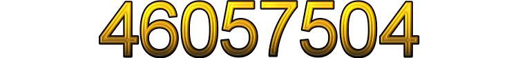 Number 46057504 Number 46057504