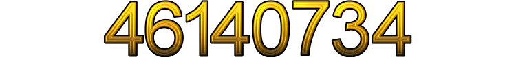 Number 46140734