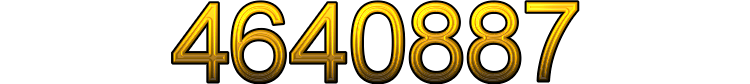 Number 4640887