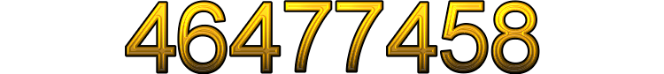 Number 46477458 Number 46477458