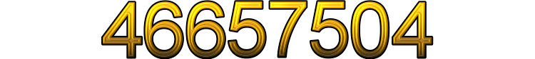 Number 46657504