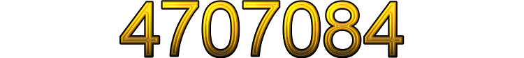 Number 4707084