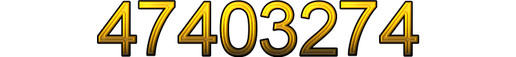 Number 47403274 Number 47403274
