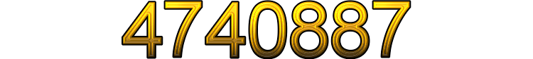 Number 4740887